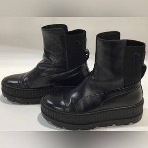 PUMA fenty sporty platform ankle sneaker boots 6.5